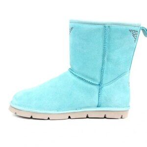 NIB SUPER LAMB ARGALI'S FLEECE LINED SUEDE BOOTS 2 COLOR OPTIONS FREE SHIPPING!